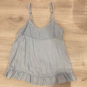 Light Blue Hollister Top